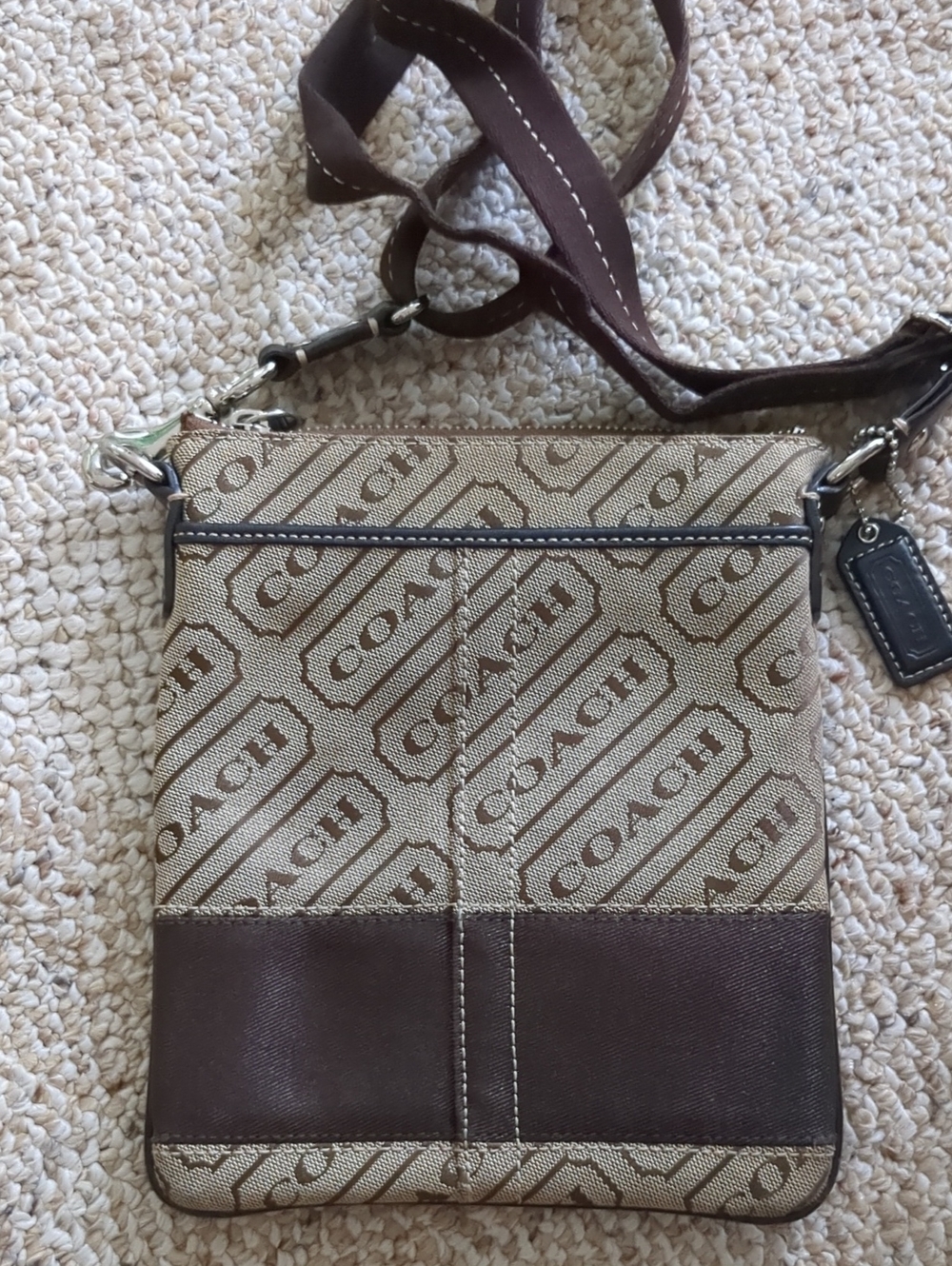 Coach Signature Crossbody Bag - Picture 2 of 7